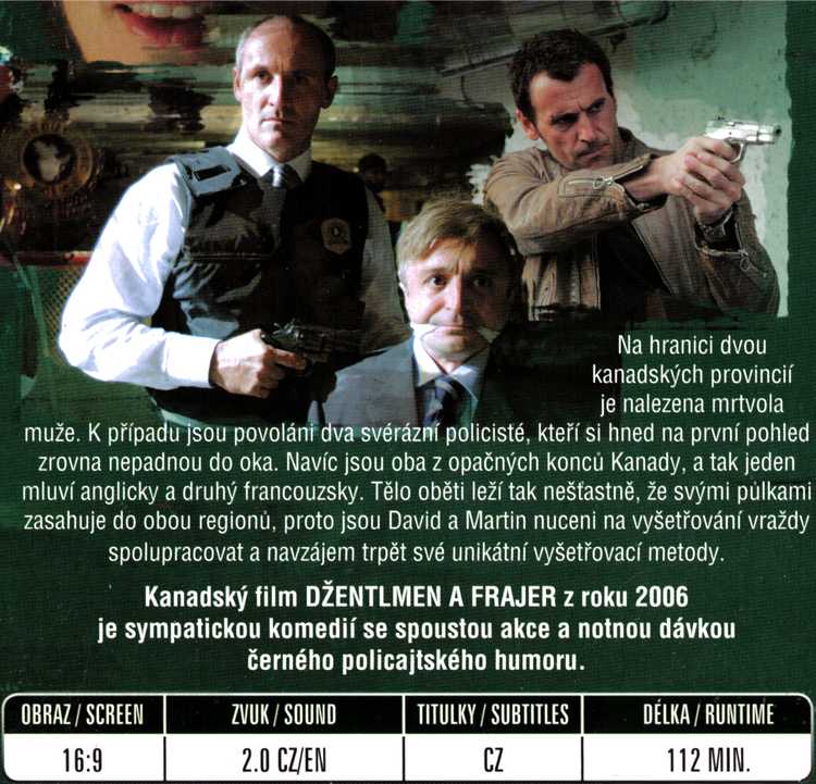 DŽENTLMEN A FRAJER dvd